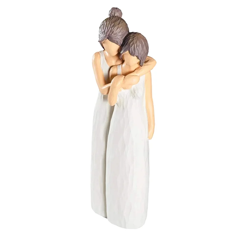 

Mother And Daughter Figurines Mother Daughter Hugging Figurine Statues Resin Mother Daughter Gifts, Home Bedroom Decor