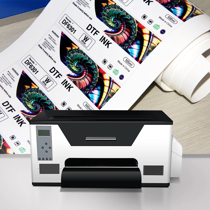 Hot Sale Roll to Roll Label Printer Digital Label Printer Wholesale Desktop Office Printer for Color Label Printing
