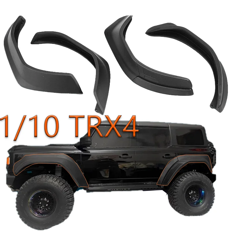 1/10 TRX4 Wing Eyebrow Fender Decoration for 1/10 RC Crawler Car Traxxas TRX4 NEW BRONCO DIY parts