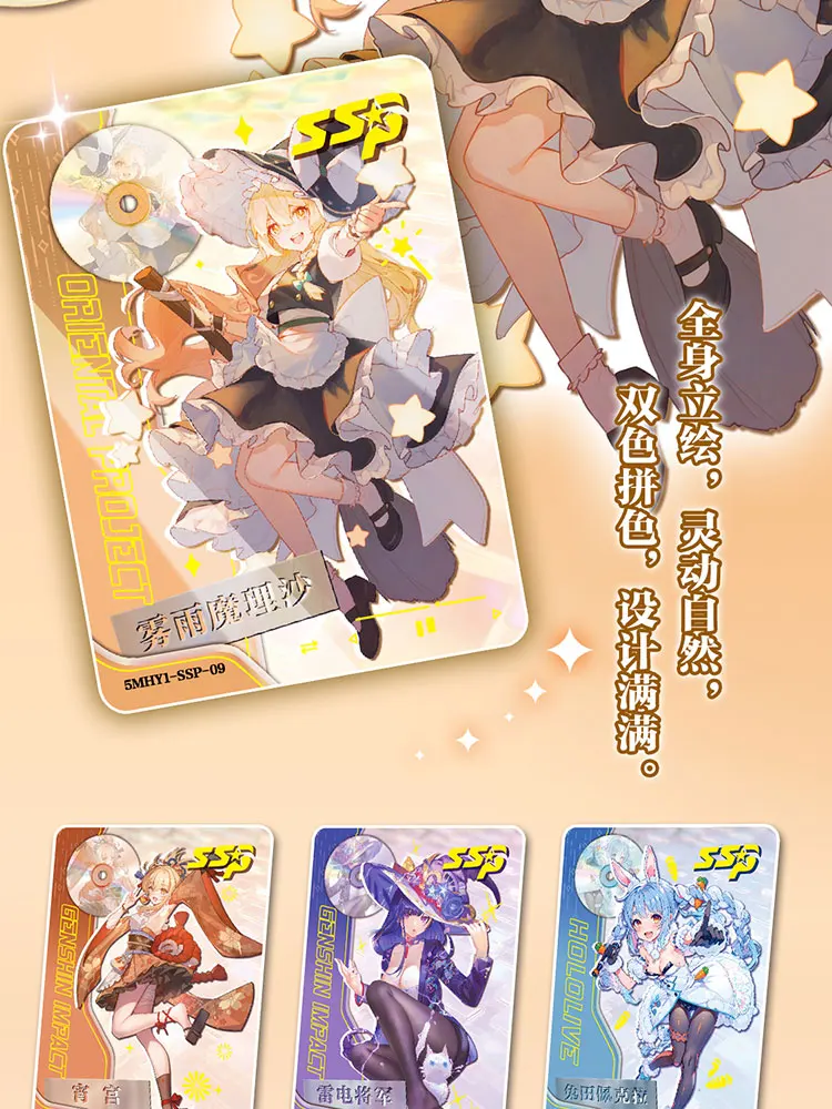 Small Circle Card Flower Girl Cards Goddess Story Collection Card Waifu Booster Box Ccg Acg Doujin Toys And Hobby Gift