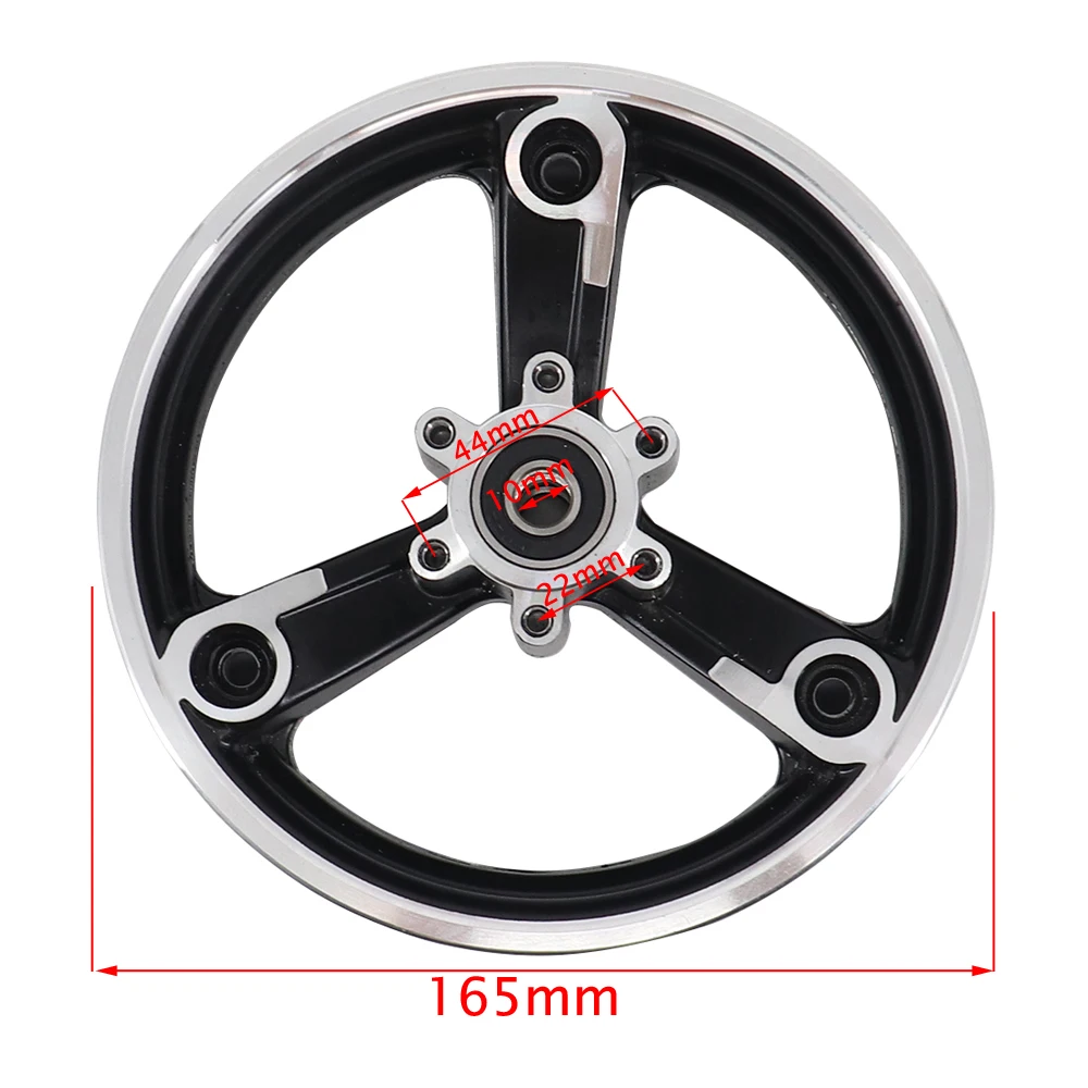 10 Inch Electric Scooter Splitable Wheel Hub 10 Inch Aluminum Alloy Wheel Rims 10x2 10x2.125 10x2.50 10x2.25 10x70-6.5 Tires Rim