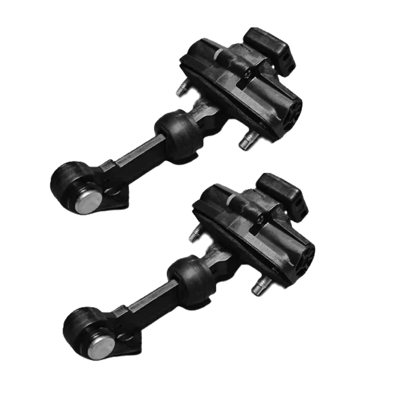 

2Pcs Front Door Check Stop Strap 9L3Z-1522886-A For Ford F150 F-150 2009-2014 Door Stopper Hinge Strap Limit Rod Stop