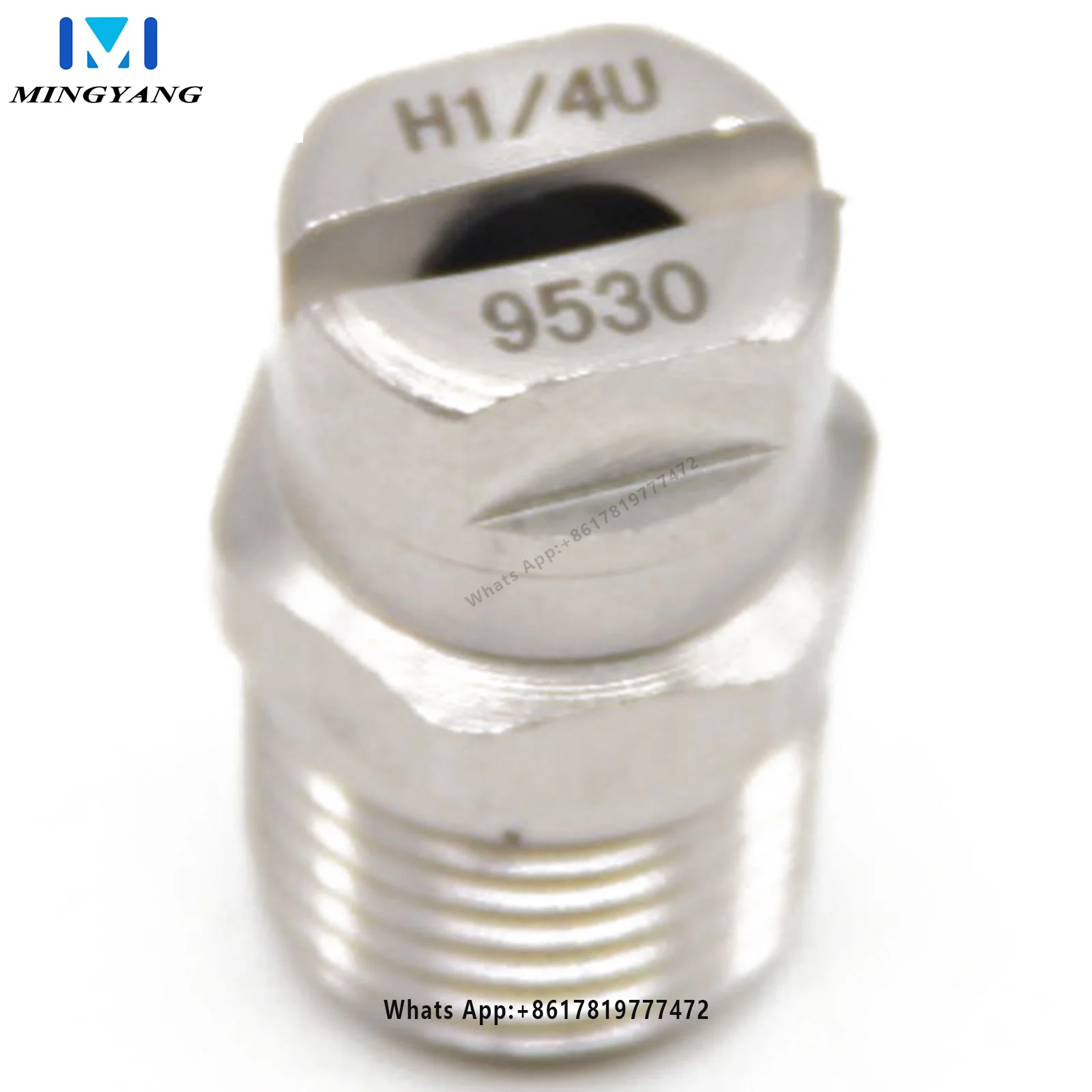 MINGYANG  3/8-40150 and 1/2-40150 HU Flat Fan Spray Nozzle High Pressure Industrial Nozzle For Cooling/Cleaning /Washing