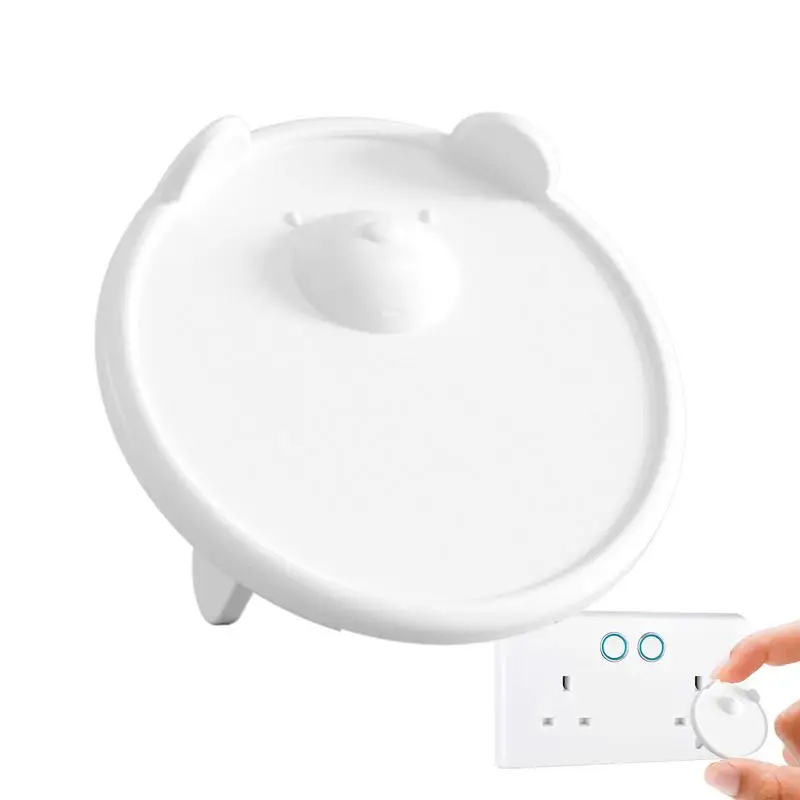 Capas de plugue para prova infantil, protetores de choque elétrico, Outlet Safety, Plug Socket Caps, Shock Guard para US 3-Prong Outlets