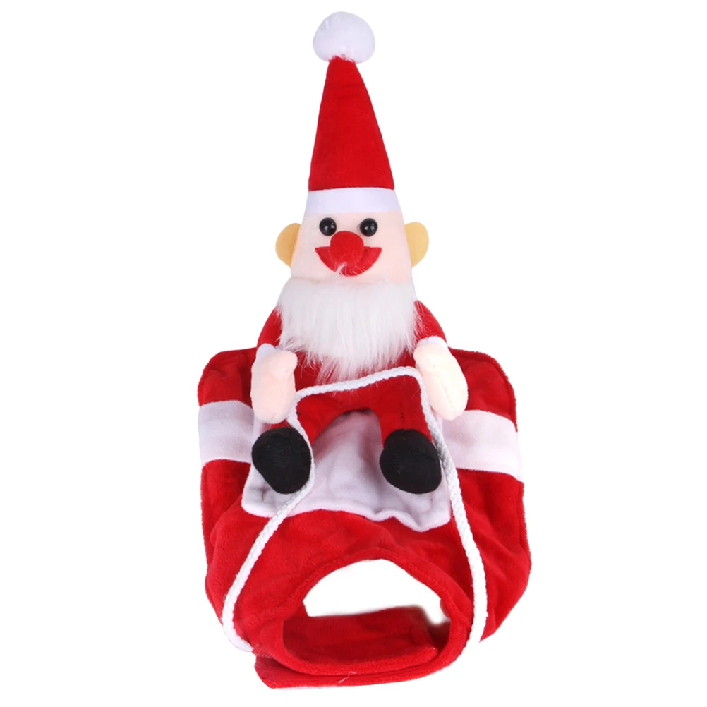 

Horse Riding Transformation Outfit Dress Dogs Puppy Christmas Clothes Large Suit Cat Xmas Clothing Outfits Three-dimensional