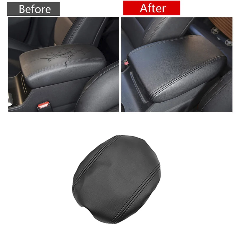 For Hyundai Tucson TL 2015 2016 2017 2018 Car Armrest Box Cover Dust-proof Anti-Wear Black Protective Cover Interior Accessories
