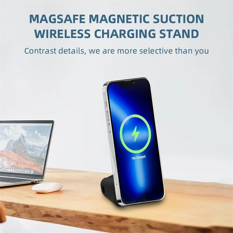 Magnetic Camera Handle Bluetooth Stabilizers Stand for Cell Phones Photo Holder Anti-shake Selfie for Magsafe Wireless Charge