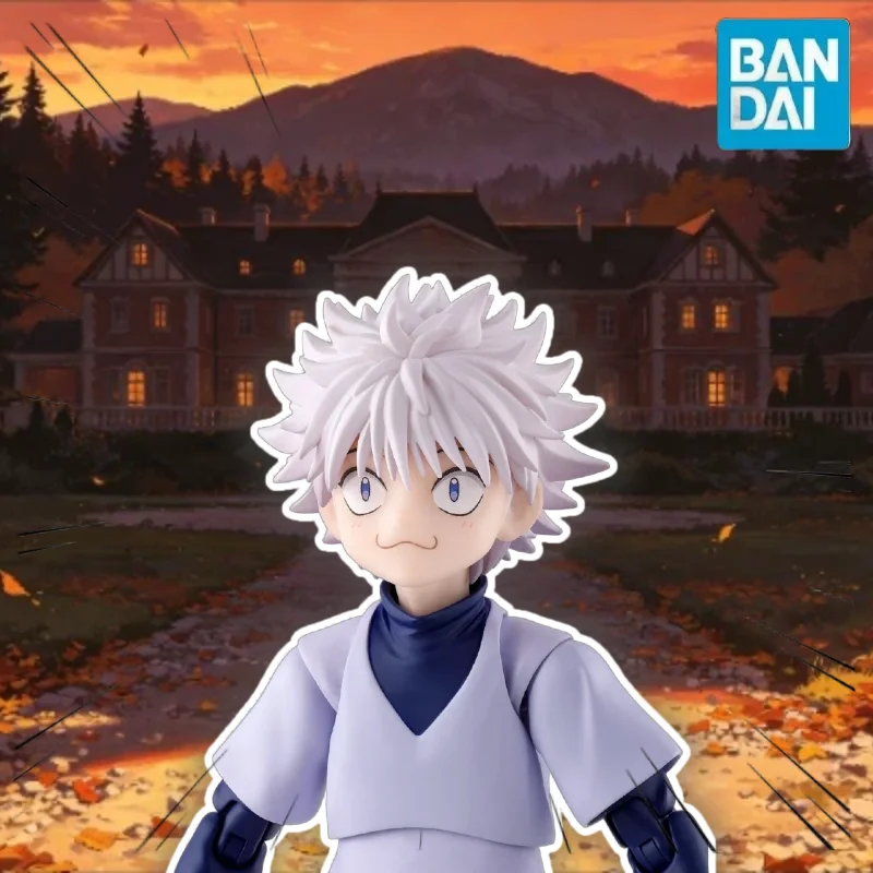 

【In Stock】Bandai SHF HUNTER×HUNTER Hunter Killua Beats the Enemy, Action Figure, Animation Model Toy Collection Gift Ornament