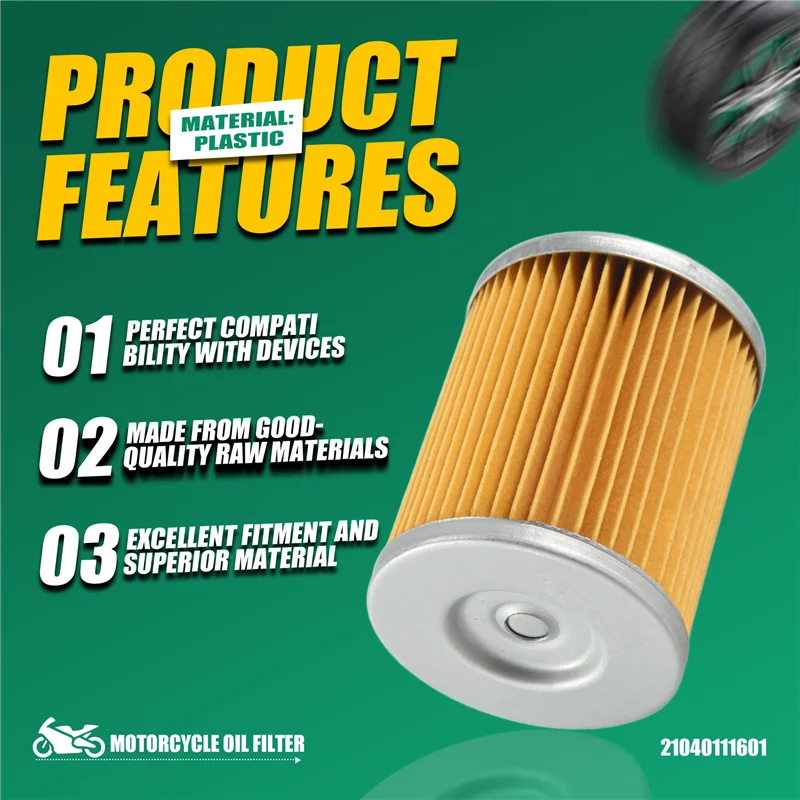 فلتر زيت مناسب لـ Odes LZ800 RM800 800 ATV UTV Liangzi SIDE BY Side Dominator Raider Assailant ENGINE 21040111601 #2