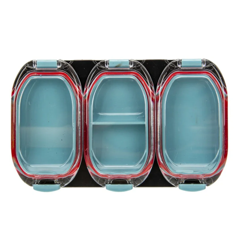 Magnetic Fishing Hooks Box Bait Storage Fishing Gear Organizer Fishing Hooks Box Versatile Storage Easy To Carry