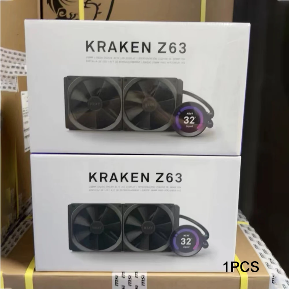 Imagem -03 - Radiador de Refrigeração a Água e Cabeça de Refrigeração a Água Nzxt Kraken Z63