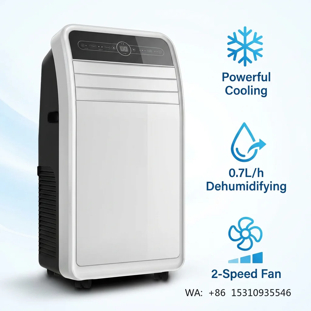 Wholesale 7000 BTU Portable Air Conditioner WiFi Smart Mobile AC Unit R290 Eco Cooling System for Small Room Office Use
