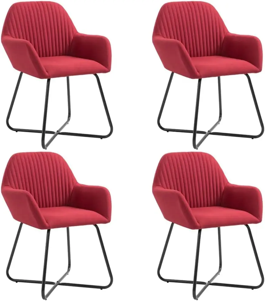 Dining Chairs 4 Pcs Chairs For Dining Room,Kitchen Chairs,Suitable For Bars, Cafes, Bistros, Coffee Houses, Restaurants,