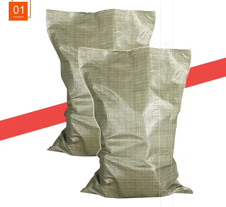 90pcs/lot 40x52cm PP Hemp bag woven bag Snake skin pocket Construction waste bag Flood control factory sale NO.TXF-2316