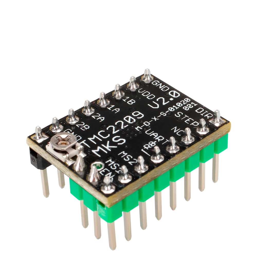 Makerbase MKS TMC2209 2209 Stepper Motor Driver StepStick 3d printer parts 2.5A UART ultra silent For SGen_L Gen_L Robin Nano