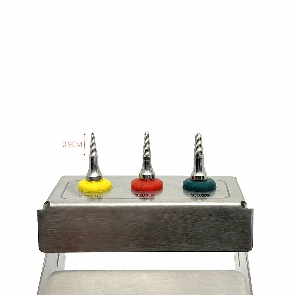 3Pcs Dentist Bone Expander Sos Instrument Set Broken Implants Pick Up Extractor Dental Failed Fixture Remove Steel Tools