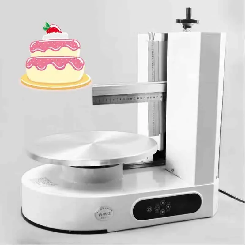 

Electric cake turntable machine for spreading cream