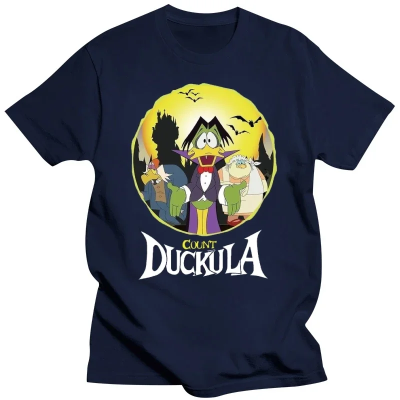 Hot Sale New Arrival Duckula V1 Tv serisi 1988 korku animasyonlu gömlek tüm boyutları S-3Xl grafikli tişört Karikatür sayısı