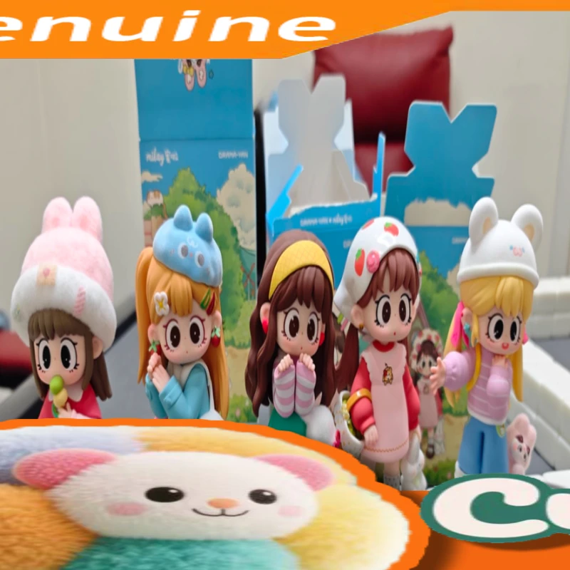 

Подлинная фигурка Milay Girl 3-го ленивых моментов в глухой коробке, очаровательный настольный идеальный подарок