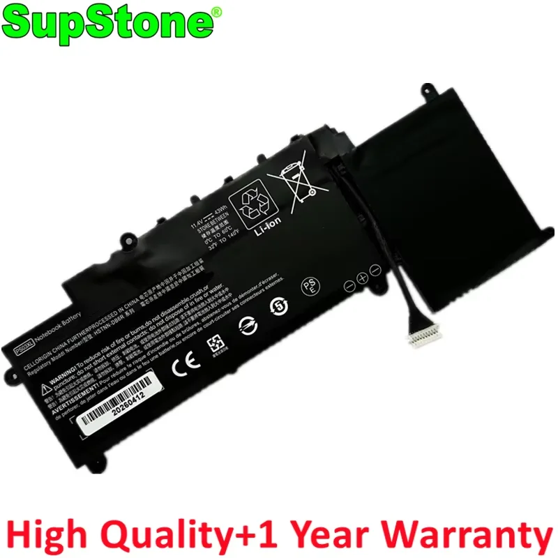 SupStone New PS03XL HSTNN-DB6R 787520-005 Laptop Battery For HP Stream X360 11-P015WM 787088-241,for Pavilion X360 310 G1