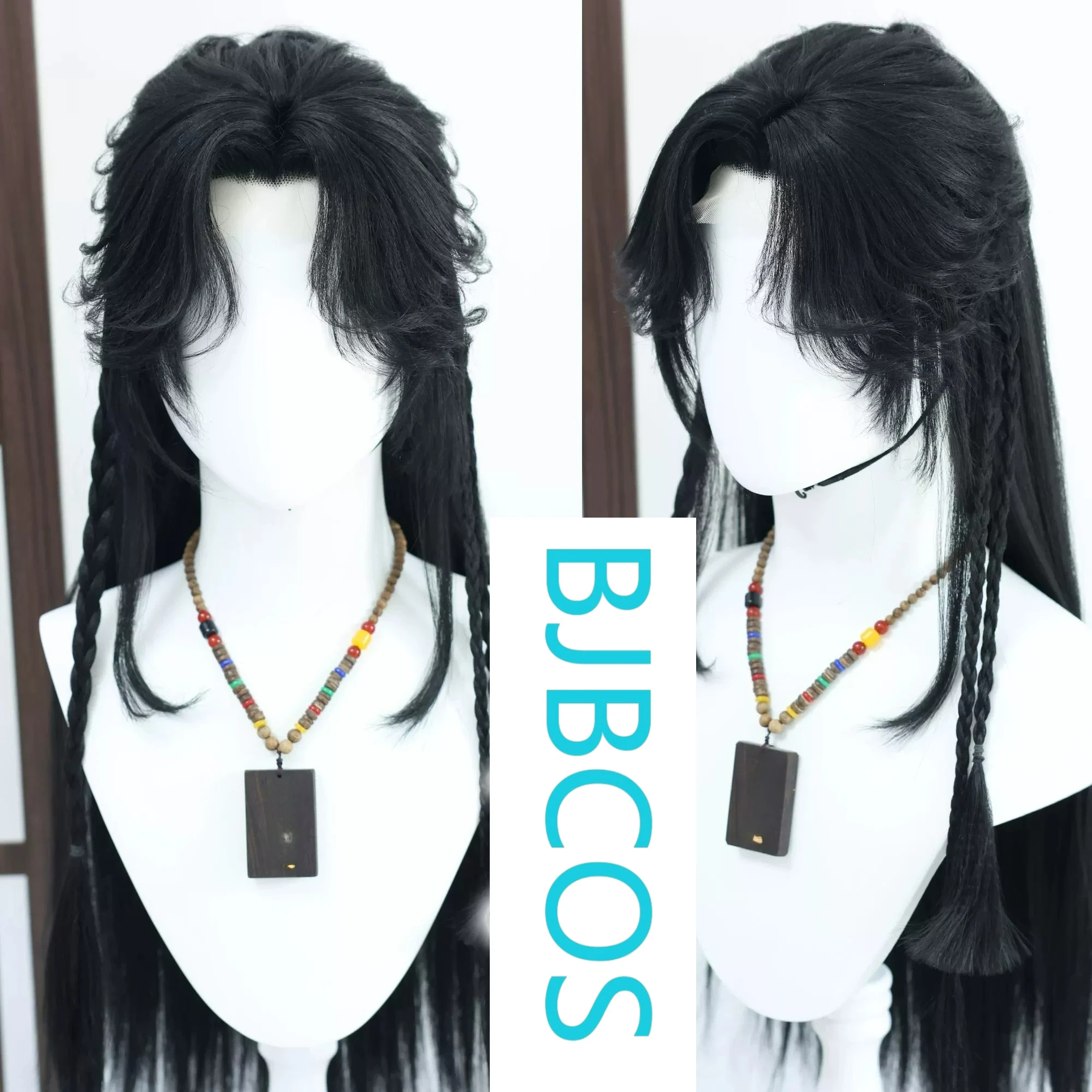 

[Styled Wig]WHERE WINDS MEET Yingying Lace Front Wig COS Corn Beard Hairy Mother Handmade Wig Set
