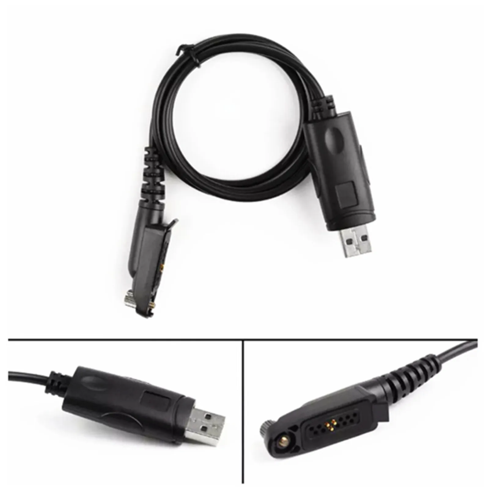 

USB Programming Cable For Motorola Radio GP328PLUS GP329PLUS GP338PLUS GP339PLUS GP344 GP644 GP388 Walkie Talkie Accessories