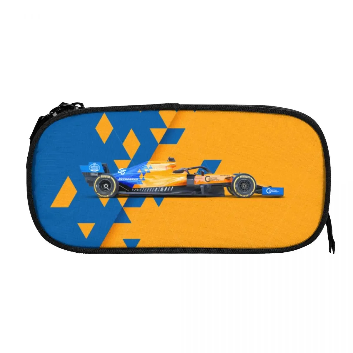 Daniel Ricciardo 3 Big Capacity Pencil Pen Case Office College School Large Storage Bag Pouch Holder Box Organizer