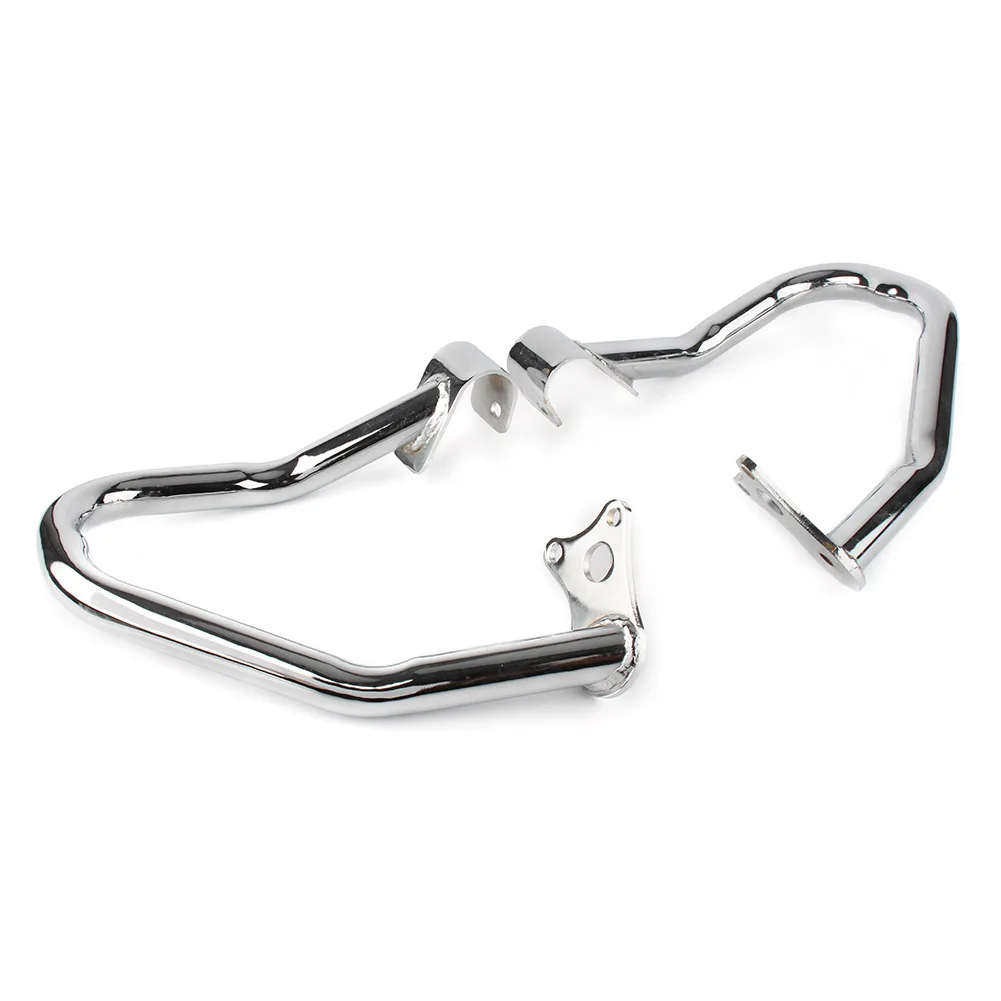 1 Pair Chrome Motorcycle Highway Crash Bar Kits Engine Guard Protector For Indian Scout Sixty 2014 2015 2016 2017 2018