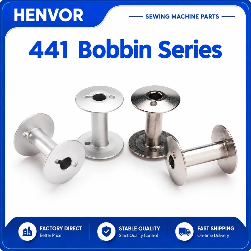 HENVOR 471 441 204N 205 Oscillating Shuttle Hook Bobbin Case for LX747B Sewing Machine Embroidery Marking Machine Parts