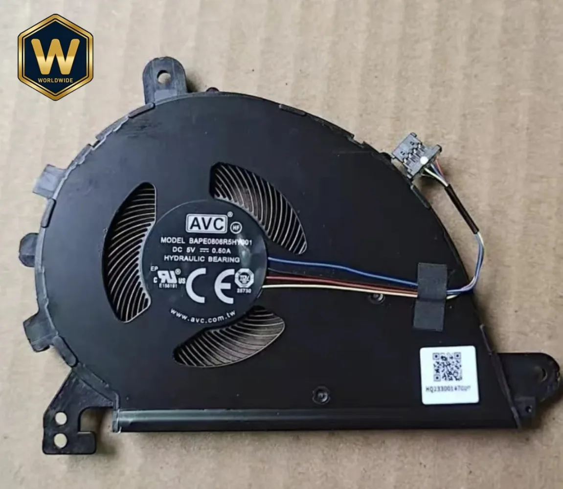 SX DC5V 0.50A 4 Pin Laptop CPU Cooling Fan For ASUS ExpertBook B5 OLED B5302 B5302C BAPE0806R5HY001 HQ23300147000