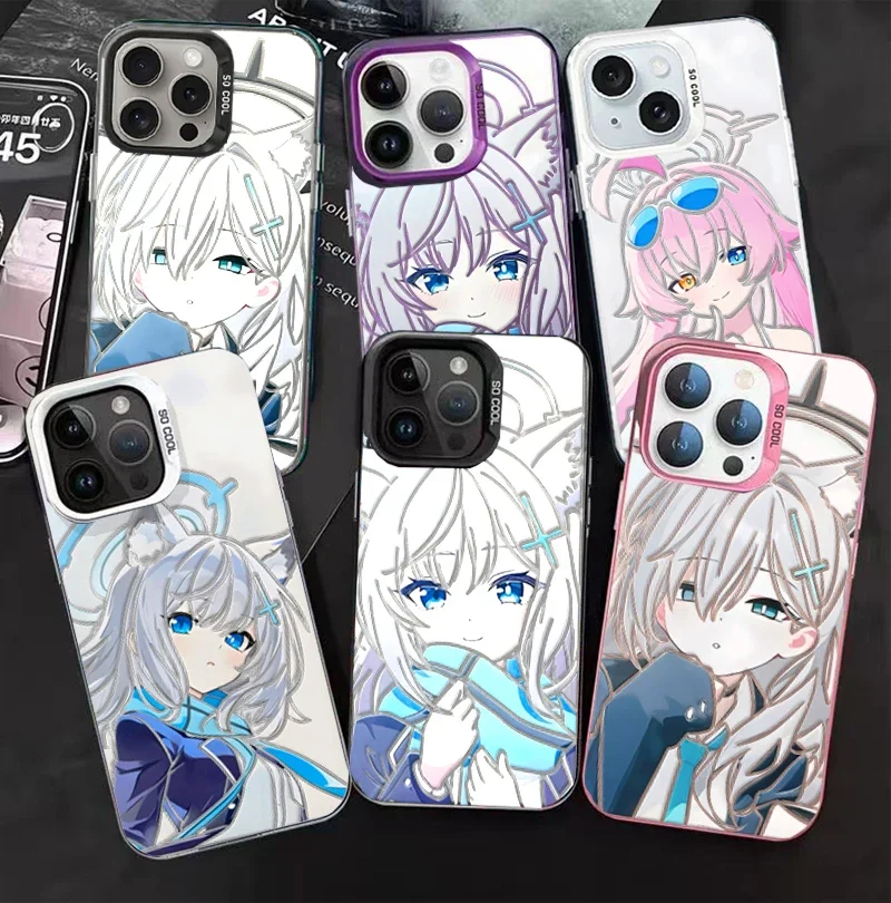Case For Samsung Galaxy A37 A57 A17 A27 A07 A56 A16 A06 A55 A35 A24 A34 A14 A54 A52 A52S A32 A05 A36 Blue Archive Game Cover