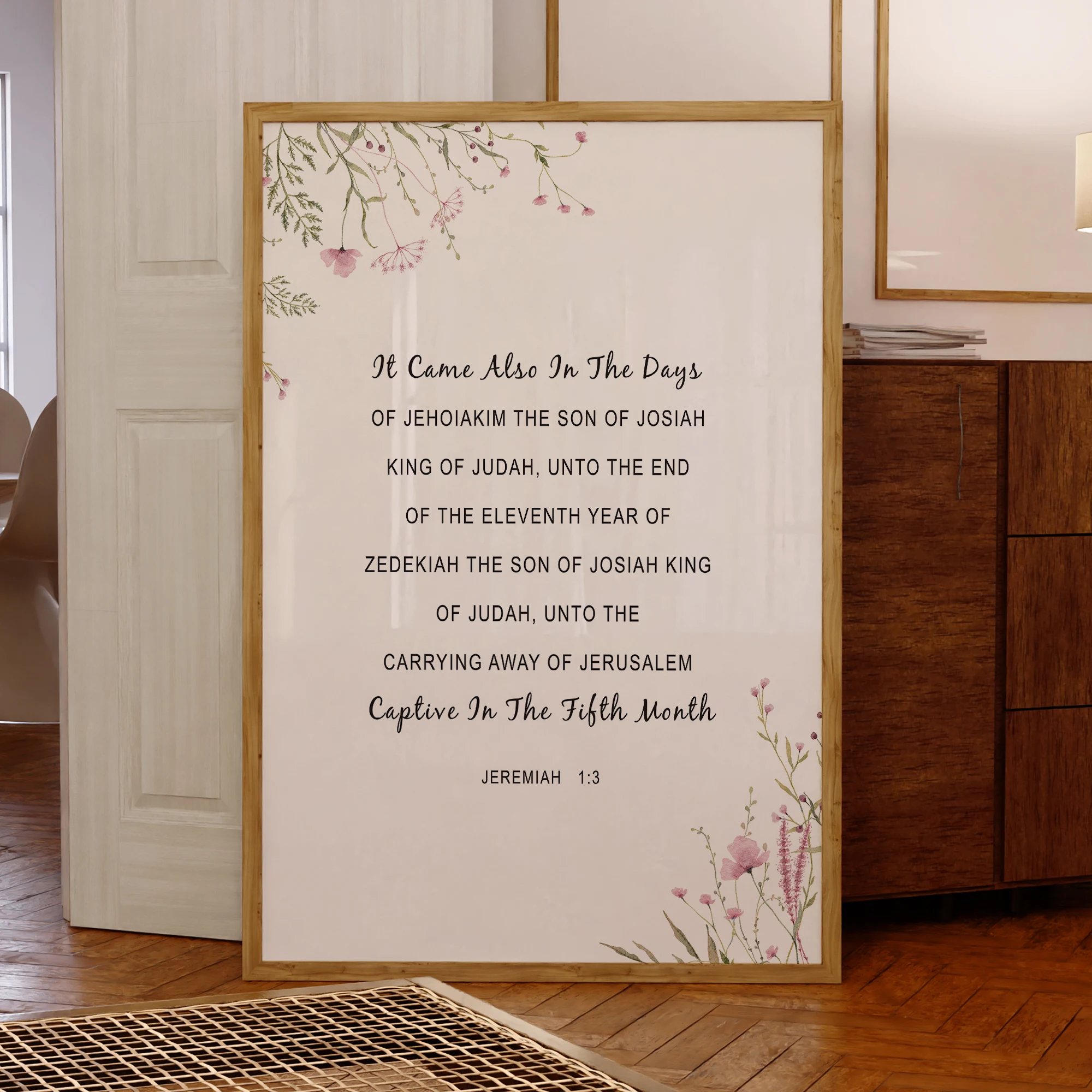 

Customize Content Bible Verse Wall Art Prints Canvas Painting Poster Picture For Living Room Home Decor