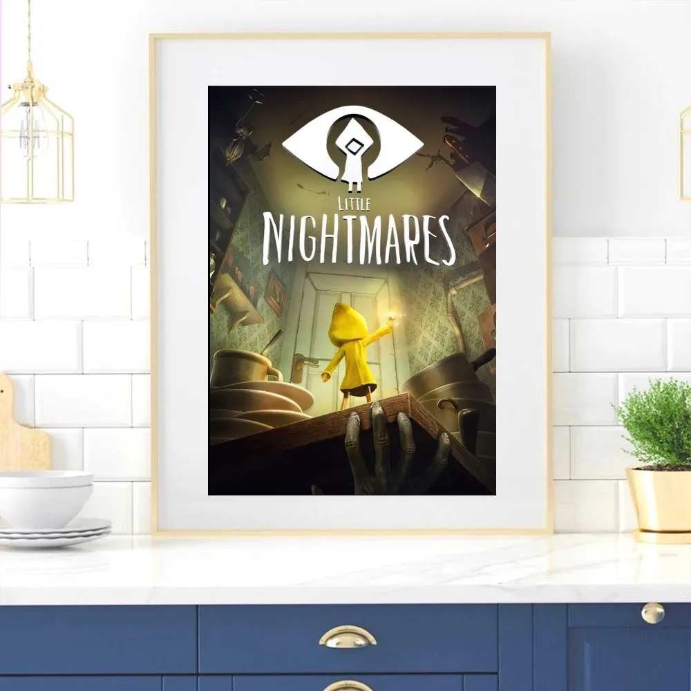 Little Nightmares Game Poster Wall Pictures For Living Room Fall Decor