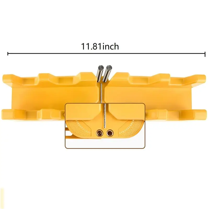 A58Z 2-In-1 Measuring Cutting Tool,Measuring and Sawing Angles Cutting Tool for Miter Saw Protractor