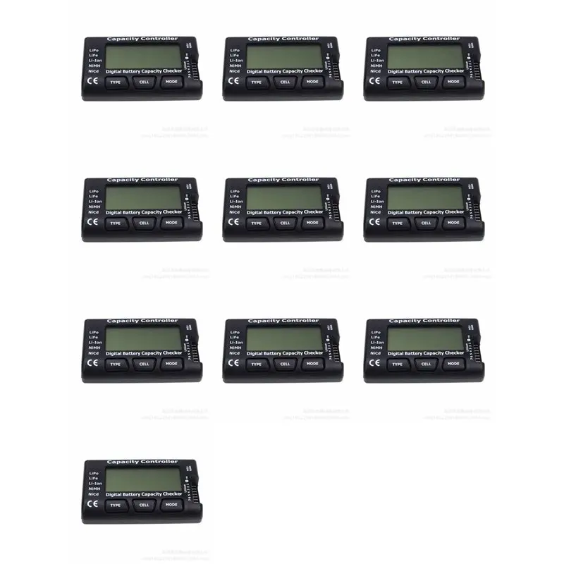 【PRICE-DROP!】10X Battery Balancer Capacity Controller Tester Cellmeter-7 Lipo Life Li-Fe Li- Nimh Nicd Digital Checker
