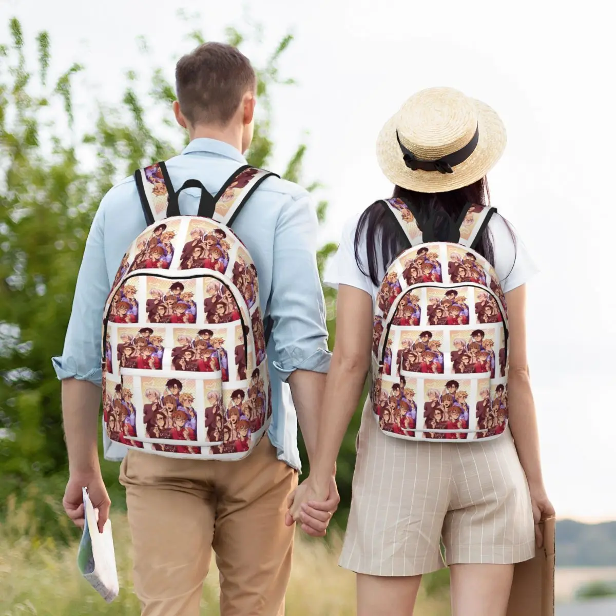 

Mystic Messenger Backpack Student BookBag Kids School Bag Computer Shoulder Bags for Men Women