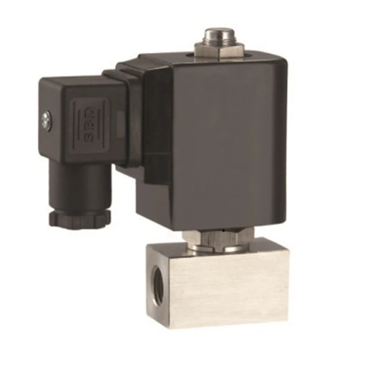 2 way stainless steel(NC) high pressure solenoid valve 1/4''~1''