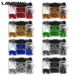 Motorcycle Fairing Bolt Kit Fastener Clips Screw For Honda CBR600RR CBR 600RR 600 RR 2005 2006 CBR600 RR Alloy Complete Nut Set