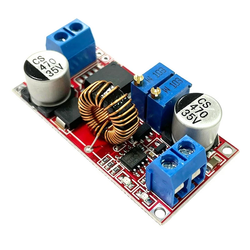 4Pcs XL4015 5A DC To DC Power Converter 4-38V To 1.25-36V CC CV LED Driver Charging Board Lithium Charger Module