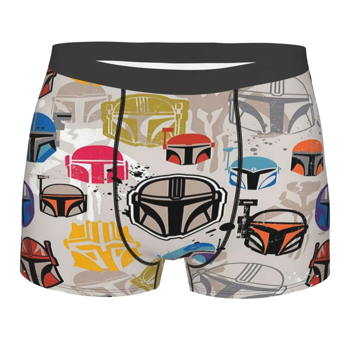 

Custom Male Novelty M-Mandalorianed Movie Underwear Boxer Briefs Soft Shorts Panties Underpants