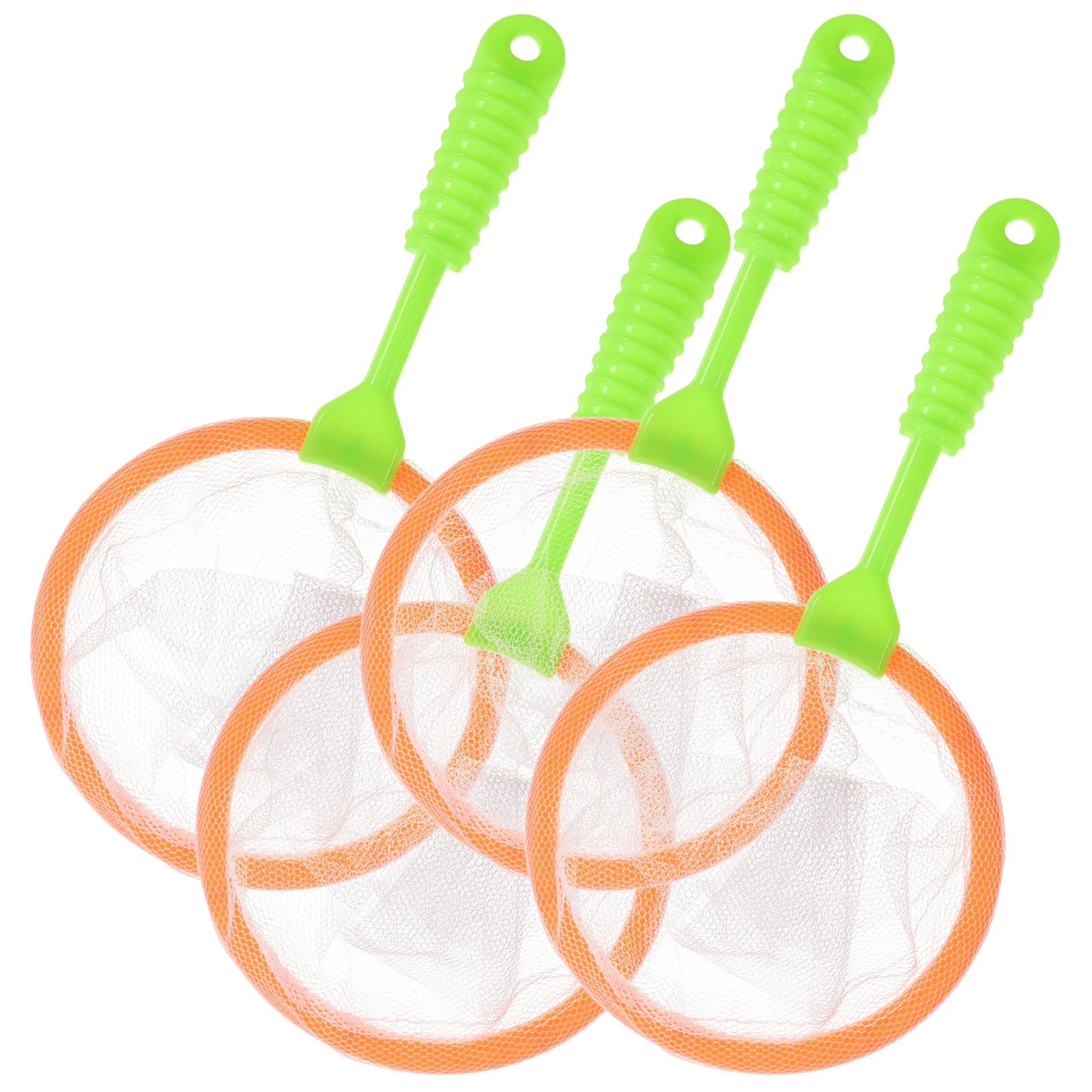 4 szt. Wytrzymałe plastikowe siatki do łowienia ryb dla dzieci, łapacz owadów, zabawka do kąpieli, narzędzie do zbierania owadów, sprzęt do zabawy na świeżym powietrzu