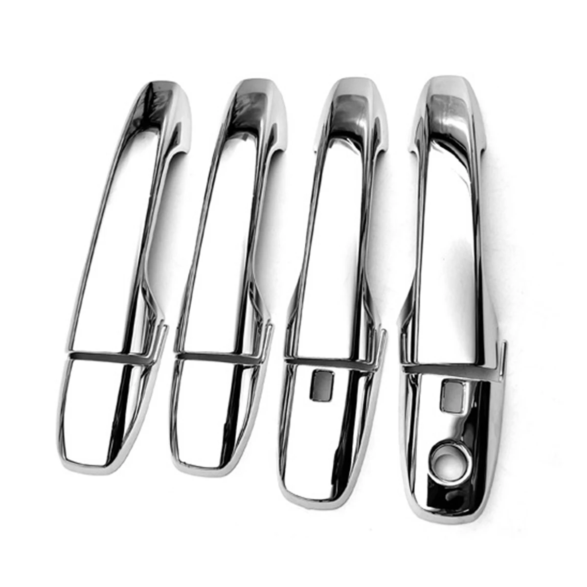 8Pcs Chrome Car Exterior Side Door Handle Frame Cover Trim for Honda CRV 6Th