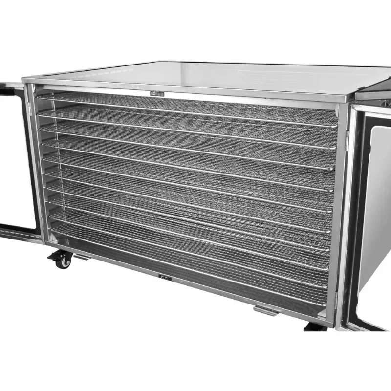 New Design Dual Powered Big Capacity 10 Trays Stainless Steel Solar Fruit Grain Solar Dryer Machine Hot sales