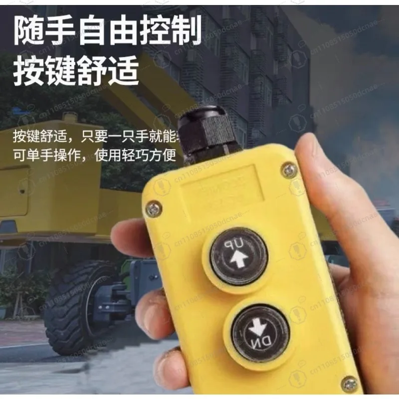 Dump Trailer Remote Control 12V  4 Wire 3 Wire Up and Down Control  for Crane Lifting  Crane Push Button