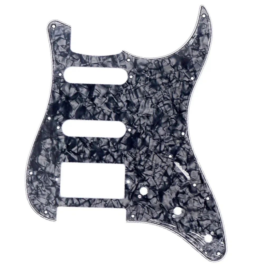 Multicolor 11Hole SSH Guitar Pickguard Scratch Plate For ST SQ Electric Guitars PVC Celluloid Stndard Models Perfect Replacement