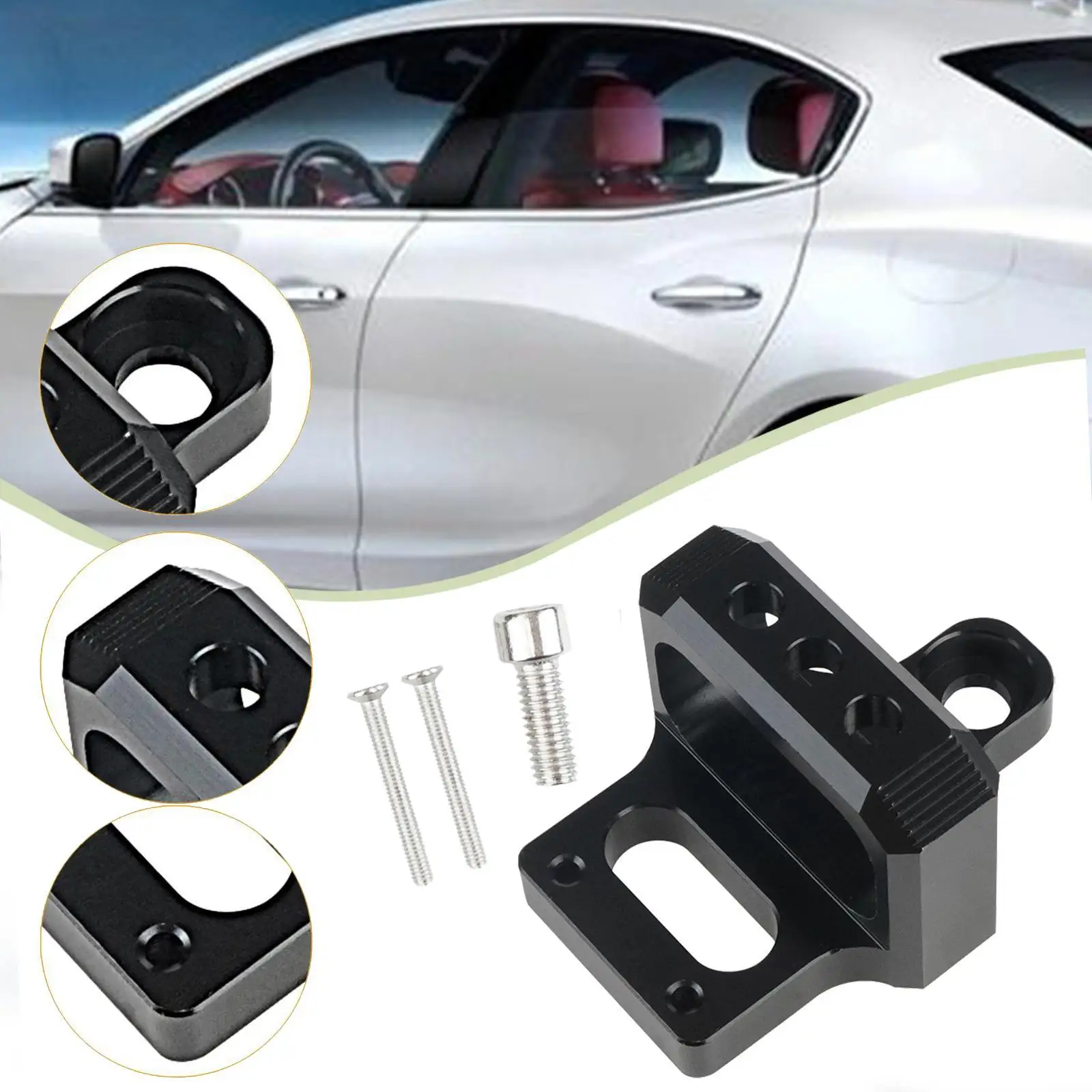 Houder voor magneetventielbevestiging Beugelrek Eenvoudige installatie Boost Controller