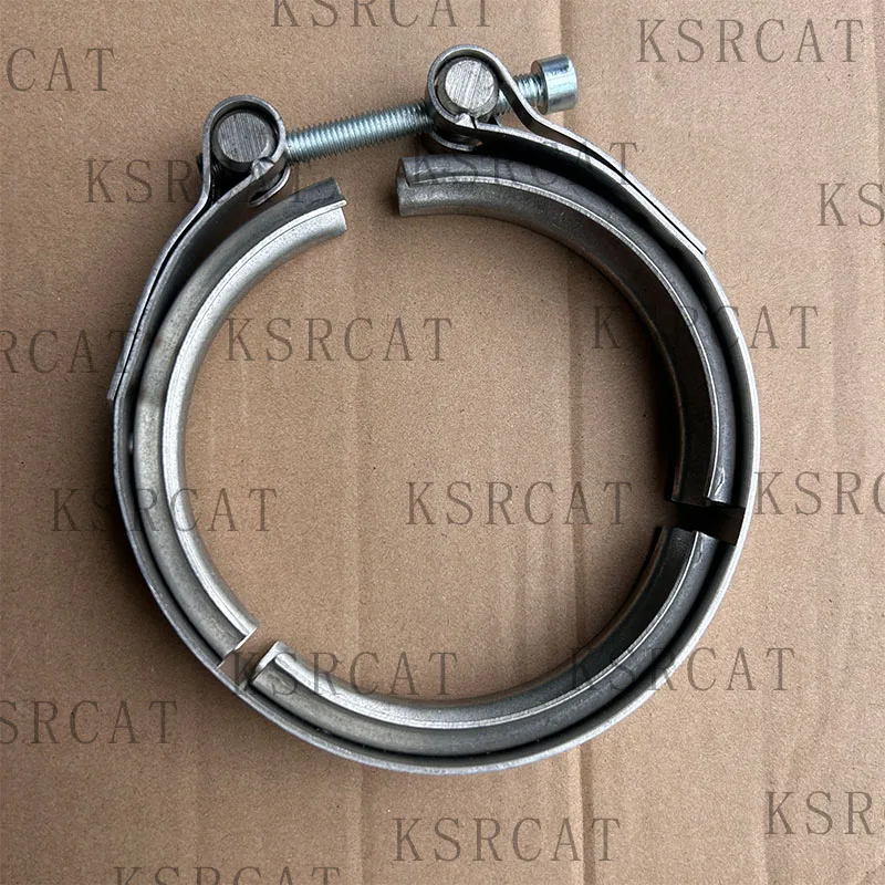 4IL017 VeeFit Clamp OE 6674314125 For MAN Euro6 Truck Exhaust System Stainless Steel Flange Clamp Multiple Pack Sizes 2/4/6pcs