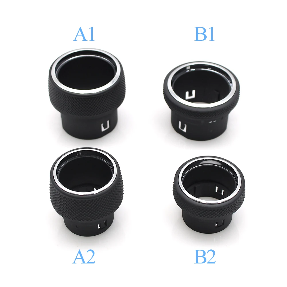 WK2 Car Front Central Console AC Control Auto Rotary Switch Button Radio Volume Rotary Knob For Jeep Grand Cherokee 2014-2021