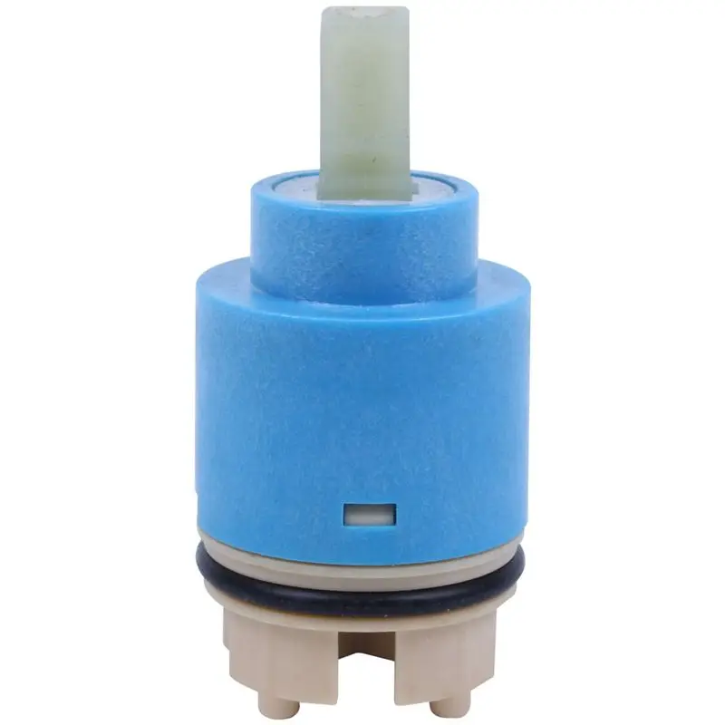 ABZC-4X Blue Ivory Plastic 35Mm Diameter Water Tap Faucet Cartridge Valve