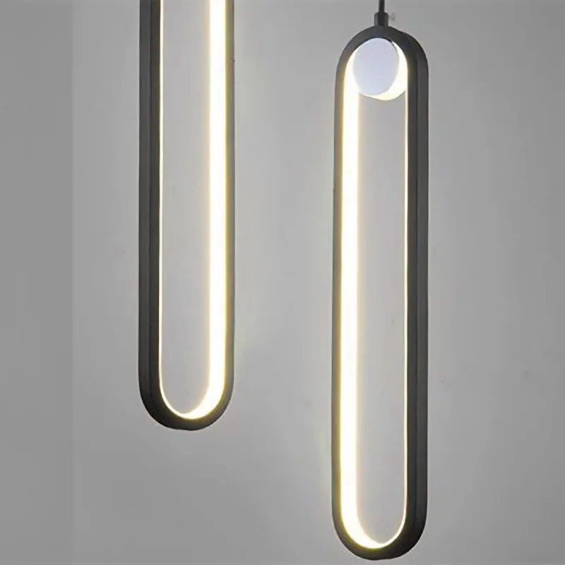 Modern Led Pendant Lights for Dining Room Bedroom Bedside Chandelier Home Hanging Lamp Lighting Suspension Design Luster Fixture